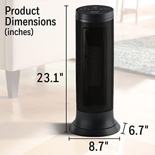 家電 slim tower heater Honeywell Slim Ceramic Tower Heater Black : Target